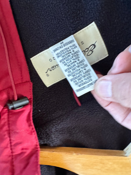 Vintage Eddie Bauer Women's Red Jacket