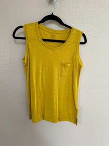 Madewell Yellow Tank Top