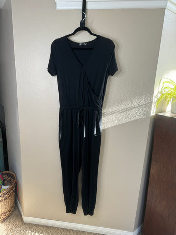 Pretty Garden Women's Black Jumpsuit