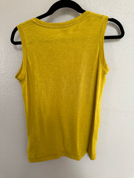 Madewell Yellow Tank Top