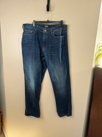 Express Men's Classic Straight Jeans