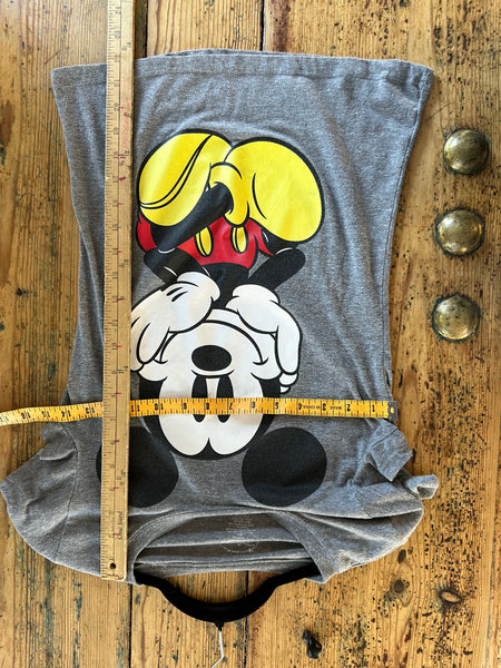 Disney Women's Gray Mickey Mouse T-Shirt