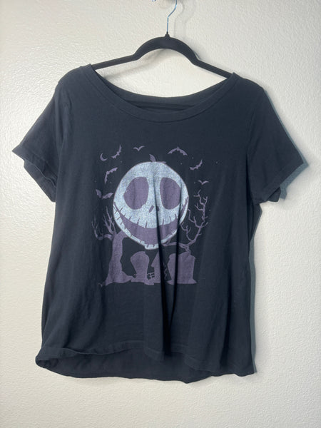 Disney Nightmare Before Christmas Women's Black Shirt