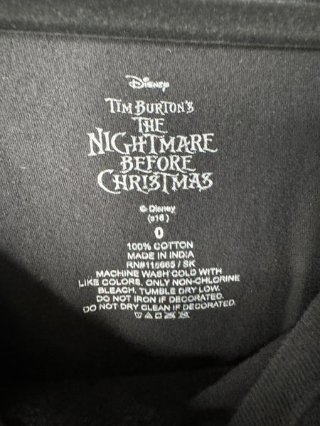 Disney Nightmare Before Christmas Women's Black Shirt