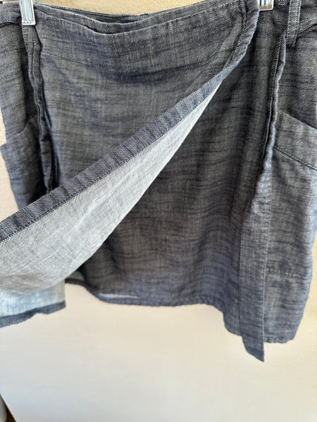 Gap Women's Gray Wrap Around Skirt