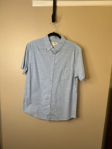 Urban Pipeline Men's Blue Shirt The Awesomely Soft Ultimately Shirt