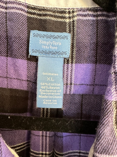 Simple Vera Vera Wang Flannel