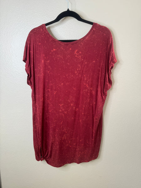 Tru Self Women's Red Blouse