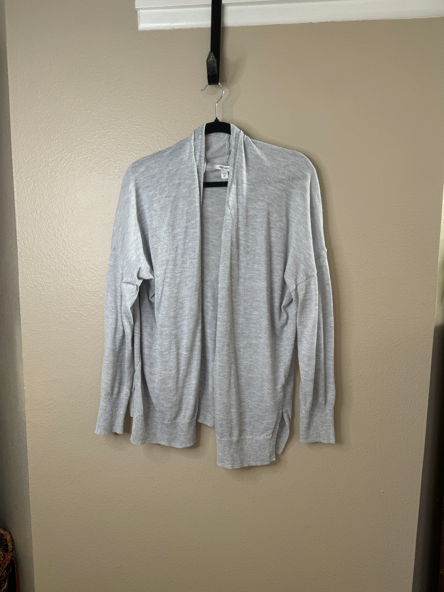 Nine West Women's Gray Cardigan