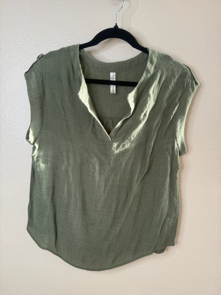 Perception Concept Women's Green Blouse