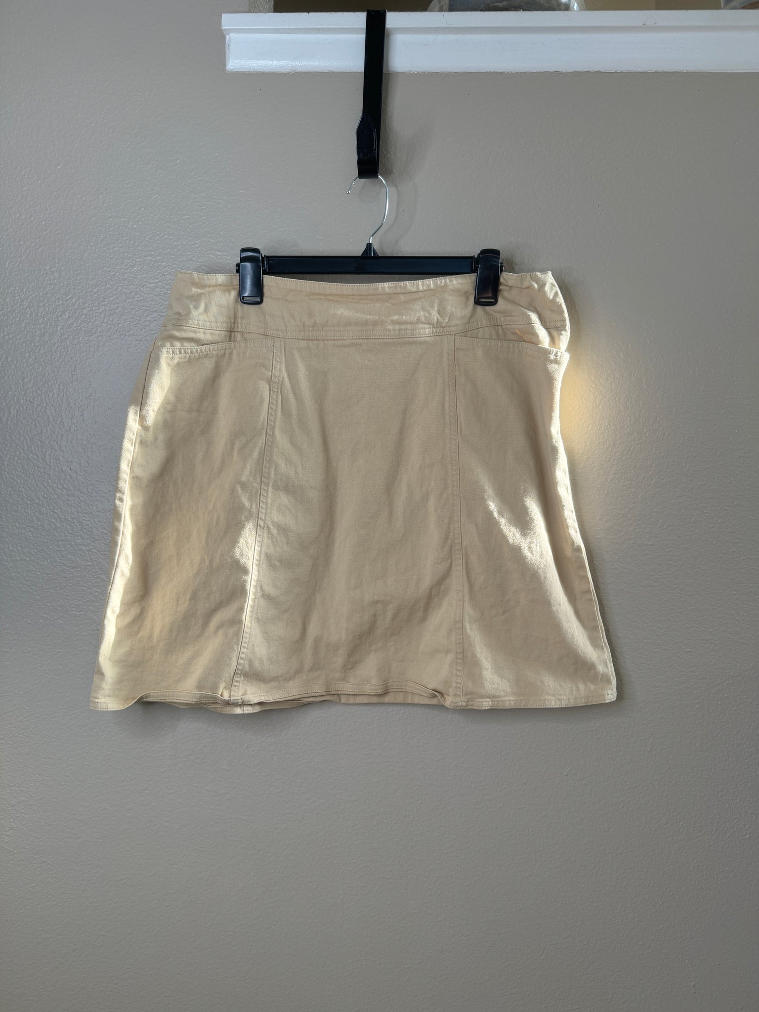 Vintage Chaus Women's Tan Skirt