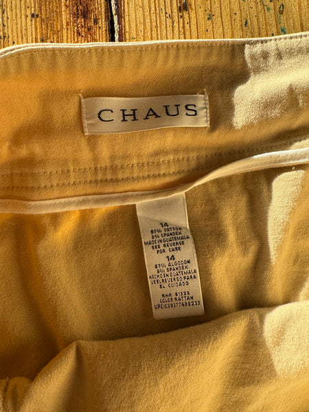 Vintage Chaus Women's Tan Skirt