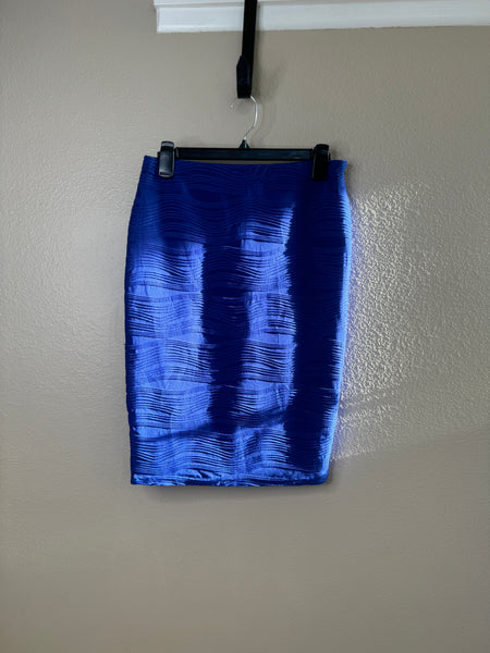 Rainbow Women's Blue Pencil Skirt