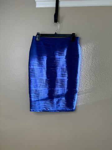 Rainbow Women's Blue Pencil Skirt