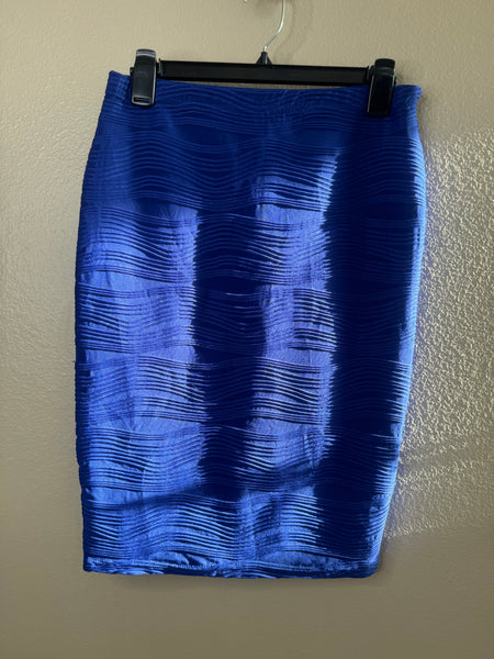 Rainbow Women's Blue Pencil Skirt