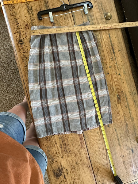 Homemade Striped Skirt