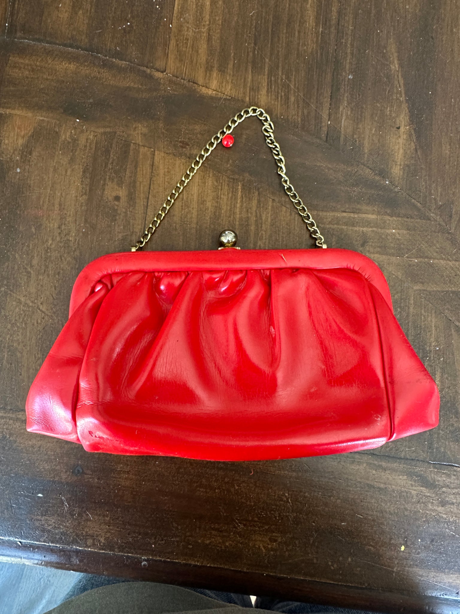 Vintage Small Red Purse