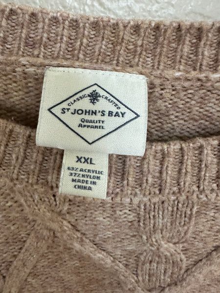 St John's Bay Brown Sweater