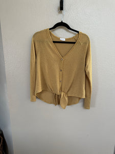 Sienna Sky Yellow Long Sleeve Top