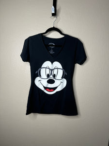 Disney Women's Black Mickey Mouse Shirt