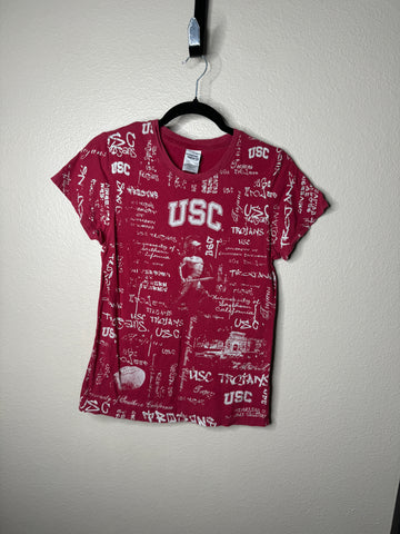 Creative Apparel Women's Red USC Shirt