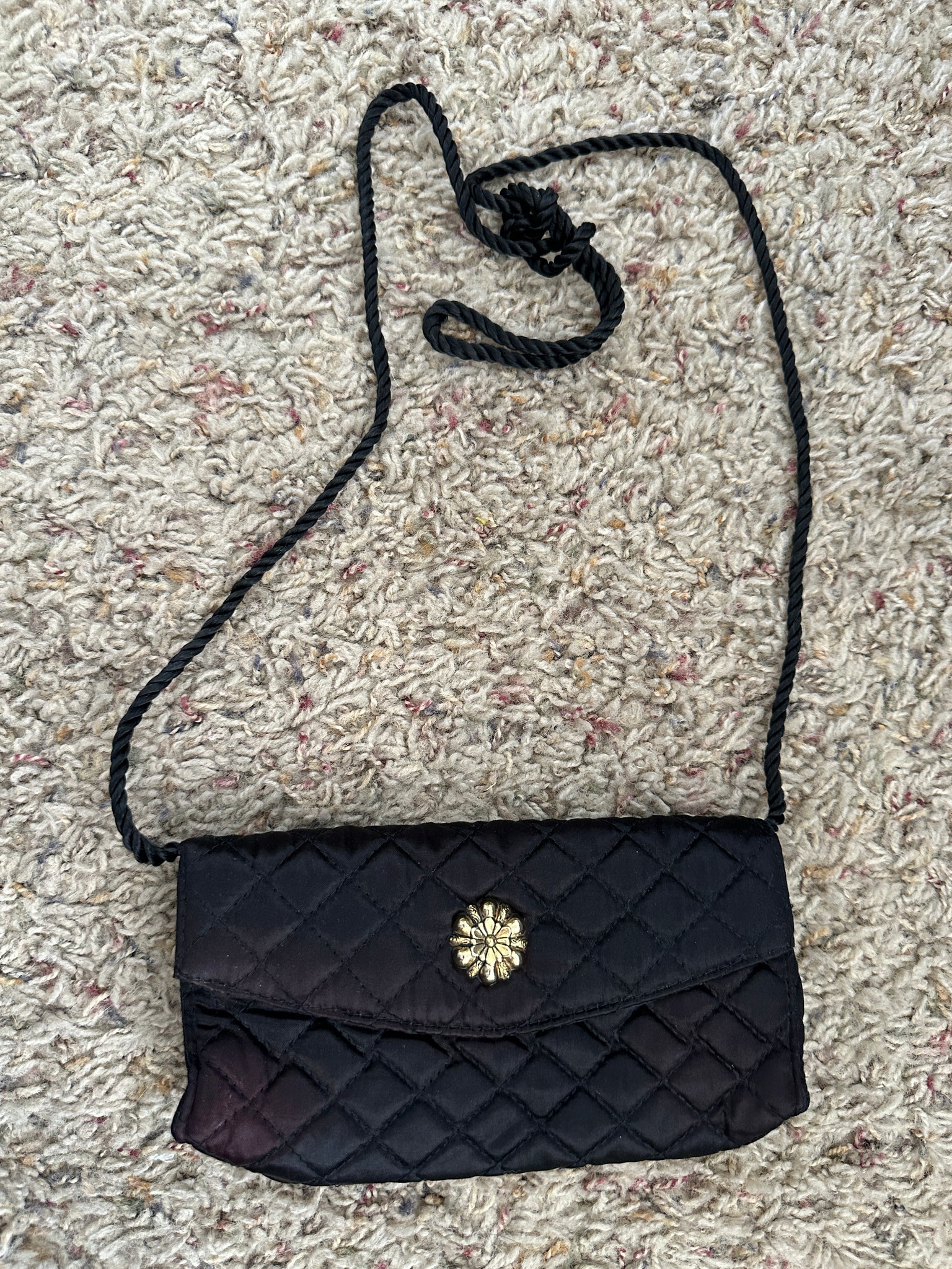 Vintage Lancome Black Purse