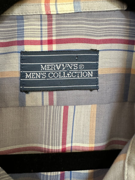 Vintage 1980's Mervyns Mens Collection Shirt