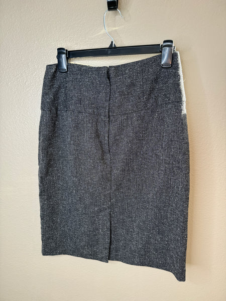 BCX Women's Gray & Black Skirt