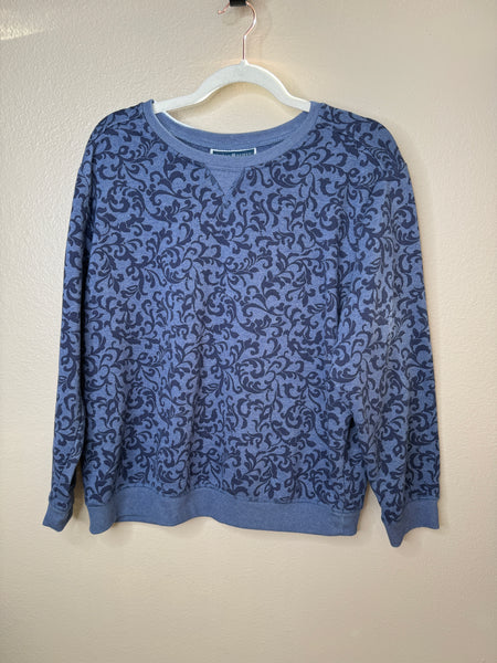 Karen Scott Sport Women's Blue Sweatshirt