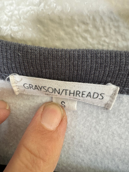 Grayson Threads Women's Gray Sweatshirt