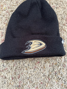 47 Anaheim Mighty Ducks Black Beanie