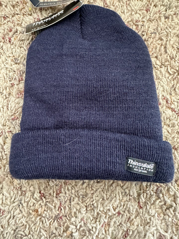 Thinsulate Insulation Black Beanie