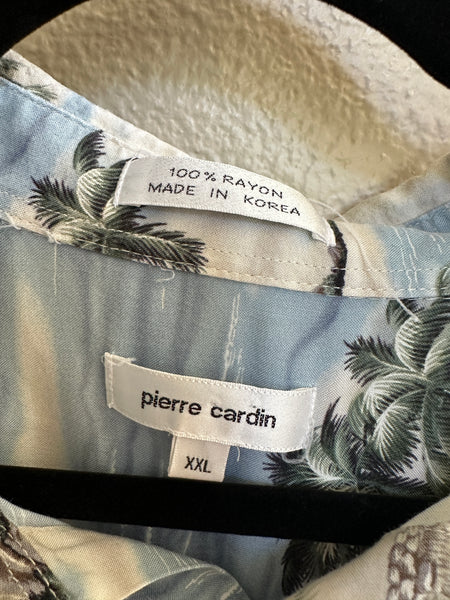 Pierre Cardin Men's Hawaiian Shirt