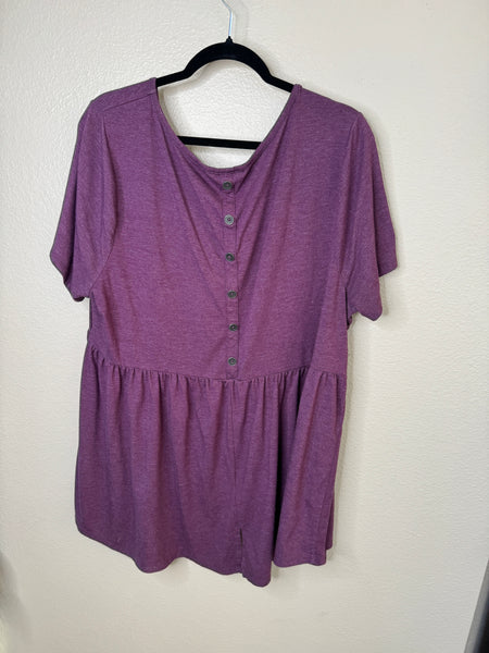 Terra & Sky Women's Purple Blouse