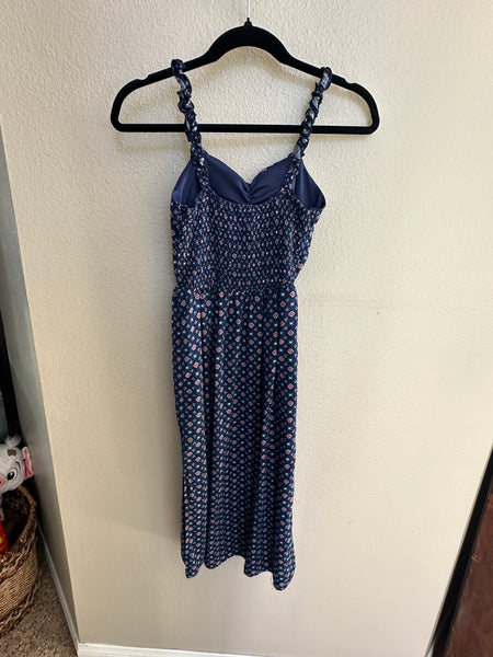 AUW Blue Floral Dress