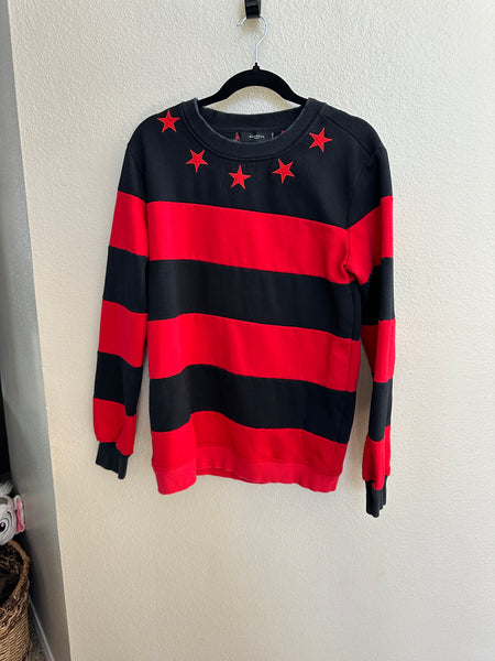 Givenchy Red and Black Sweatshirt