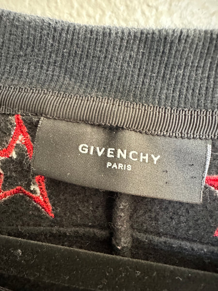 Givenchy Red and Black Sweatshirt