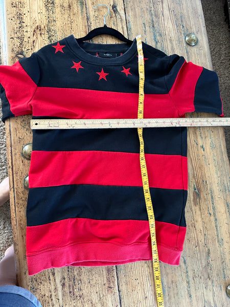 Givenchy Red and Black Sweatshirt