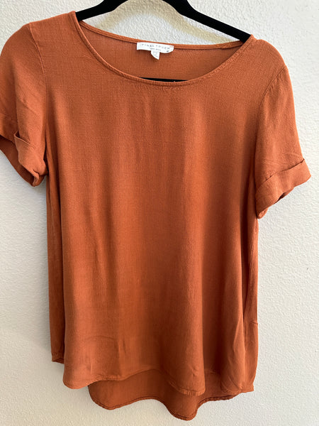 Final Touch Rust Blouse