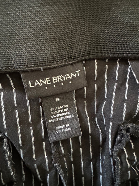 Lane Bryant Women's Black Pants