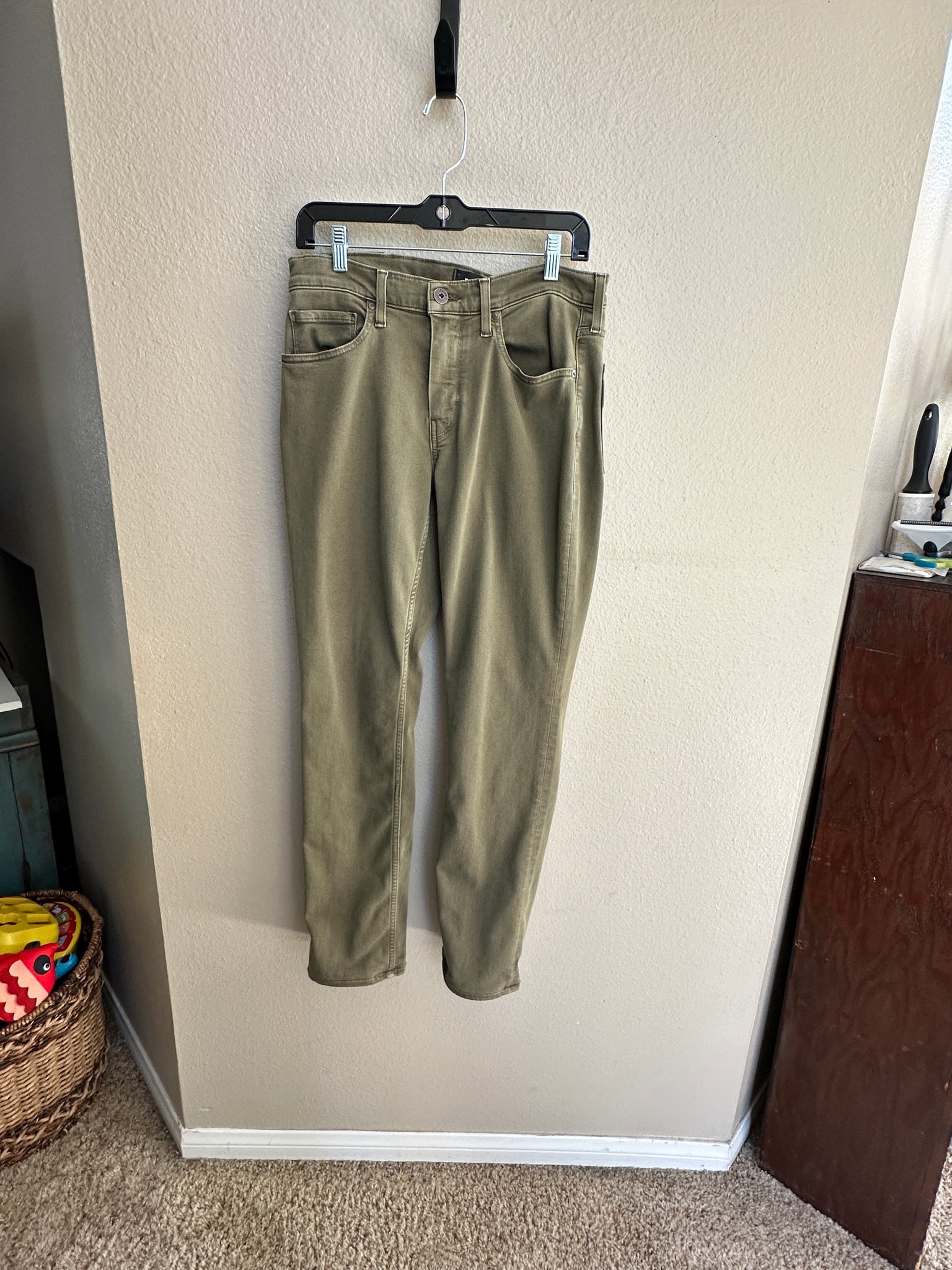 Paige Men's Federal Green Jeans