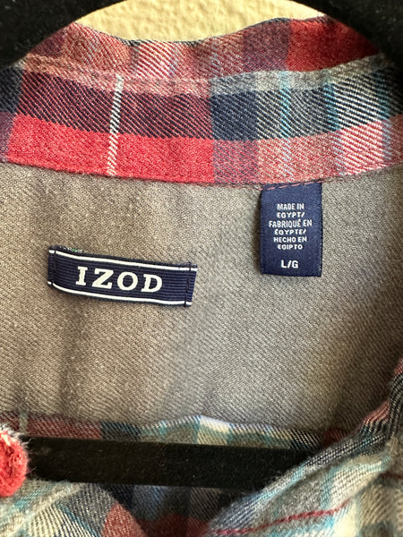 Izod Men's Flannel Shirt