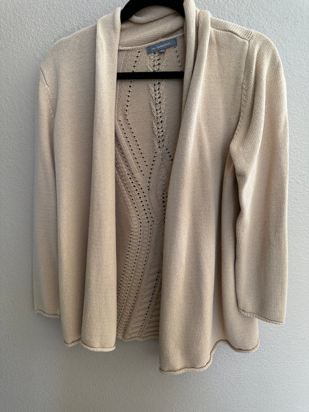 NY Collection Tan Cardigan