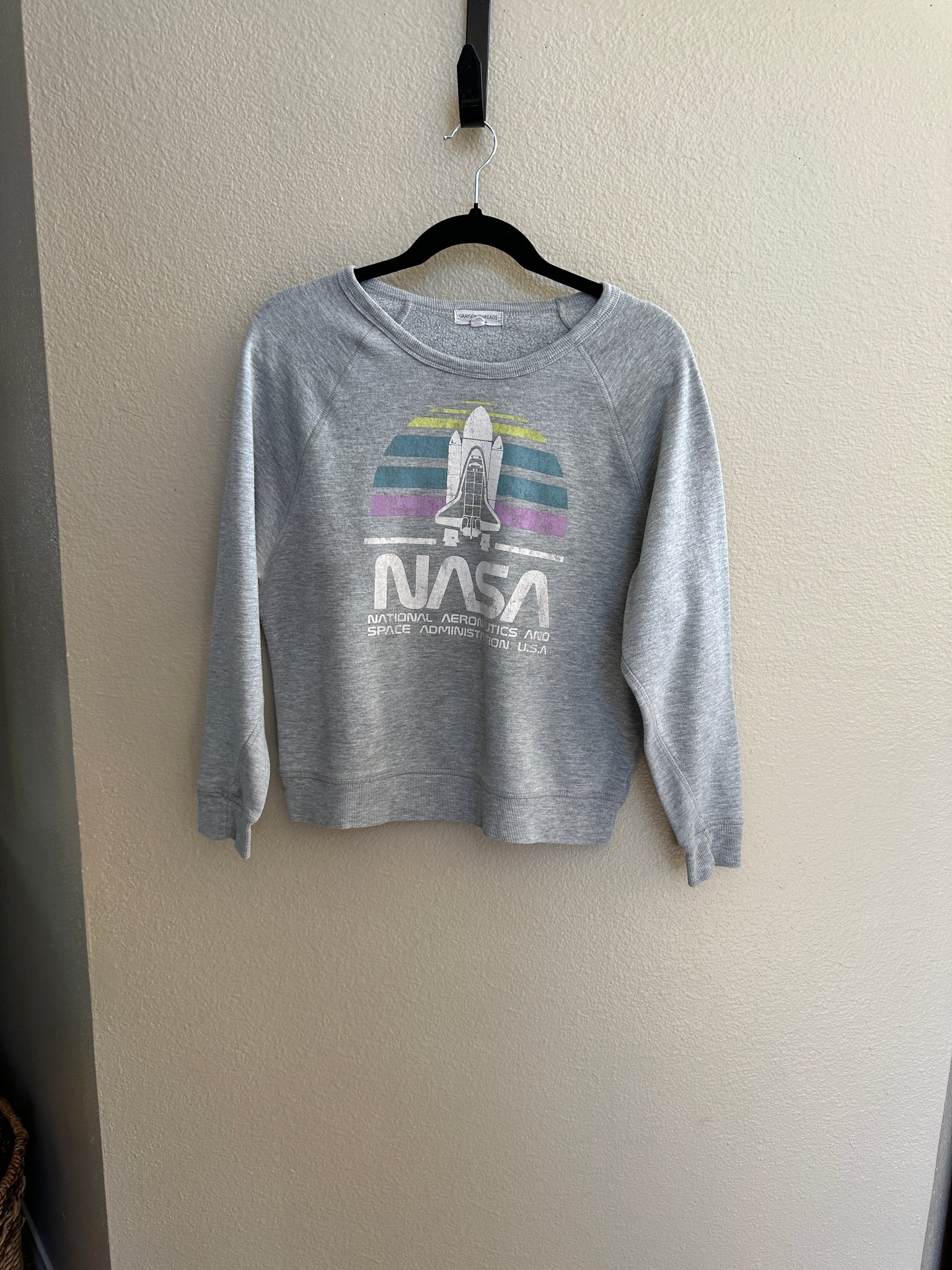 Grayson/Threads Gray NASA Sweatshirt