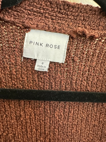 Pink Rose Cardigan