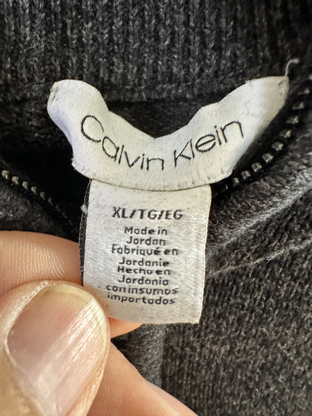 Calvin Klein Men's Gray Sweater