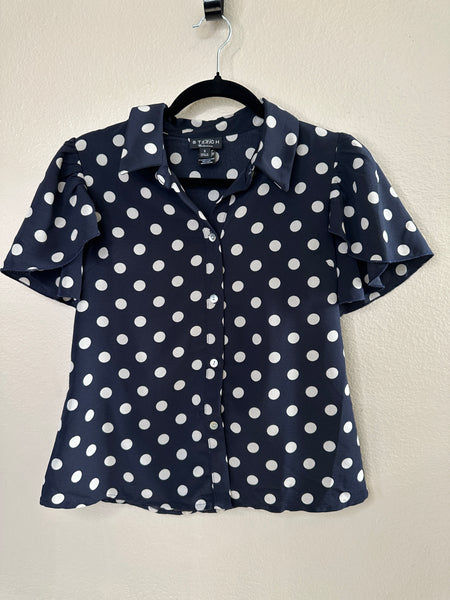 Stitch Women's Blue Blouse