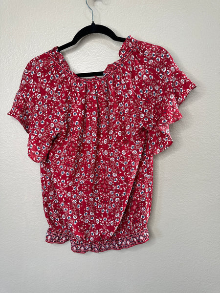 Max Studio Women's Red Blouse