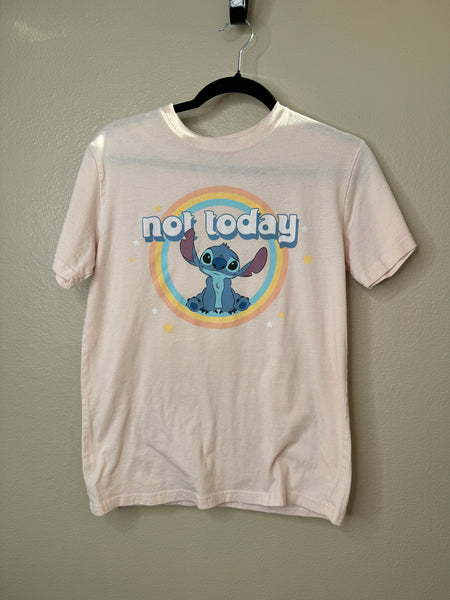 Lilo & Stitch Not Today Women's Pink Shirt