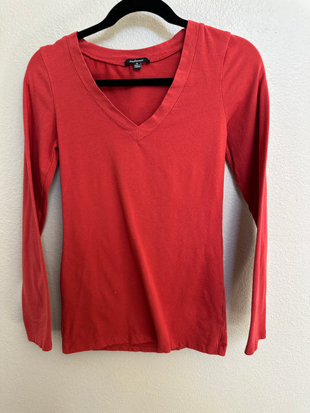 Ambiance Red Long Sleeve Shirt